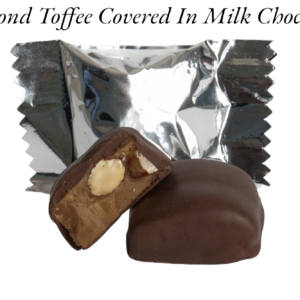 A chocolate covered candy bar with a bite taken out of it.